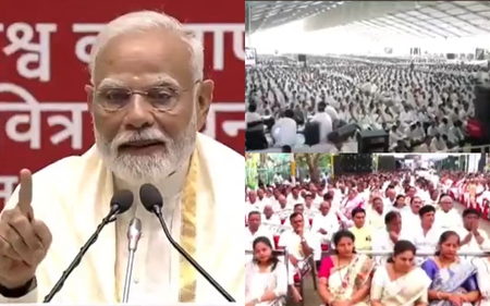 PM Modi calls for 'Nav Sankalp' to shape better future