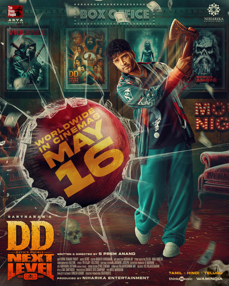 Santhanam’s horror-comedy ‘DD Next Level’ to hit screens worldwide on May 16