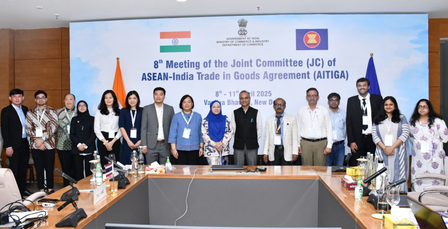 ASEAN accounts for 11 pc of India's global trade: Centre
