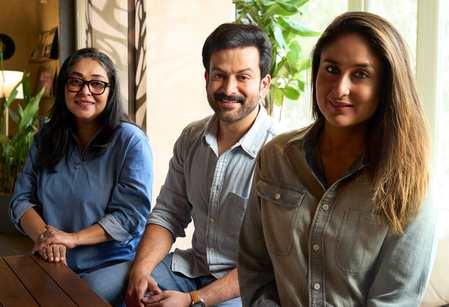 Kareena Kapoor and Prithviraj Sukumaran to star in Meghna Gulzar’s ‘Daayra’	