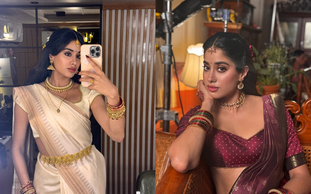 Janhvi Kapoor attempts to speak in Tamil as she extends greetings for Tamil and Malayalam New Year	