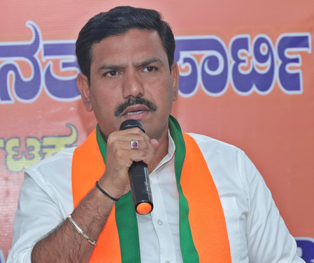 Karnataka BJP president and MLA B. Y. Vijayendra