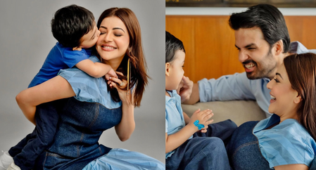 Kajal Aggarwal wishes her ‘CEO of snack negotiations’ Neil on third b’day