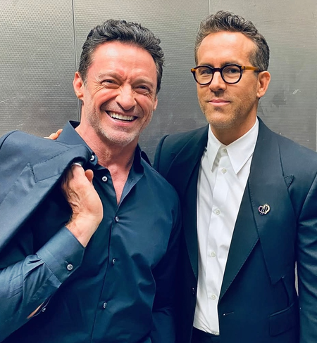 Hugh Jackman makes a cheeky remark about BFF Ryan Reynolds	