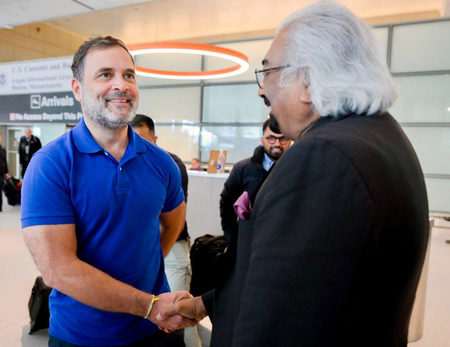 Rahul Gandhi alleges voter fraud in Maha polls during US visit