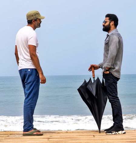 Picture of Jr NTR, Neel together ahead of their film’s shoot leaves fans thrilled