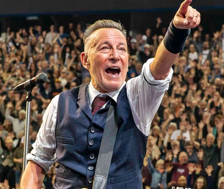 Bruce Springsteen talks about his 'interesting' visit to set of his biopic