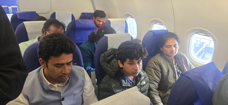 Tejasvi Surya travels with Pahalgam victim families, bodies to reach Bengaluru on Thursday 