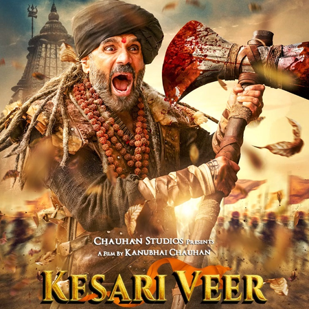 Suniel Shetty makes for a fearless warrior Vegda Ji in 'Kesari Veer'