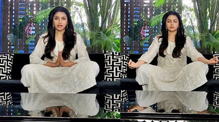 Bhagyashree explains how 'Om' creates harmony in body, mind, and universe
