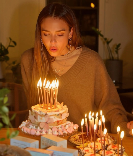 Jessica Alba shares heartwarming pictures from her birthday celebrations