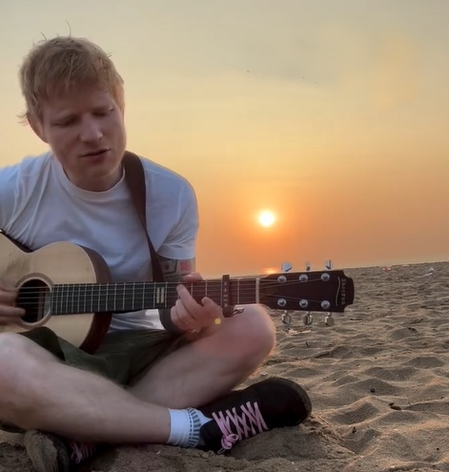 Before 'Old Phone' release, Ed Sheeran launches a new nostalgic Instagram archive