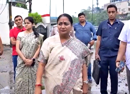 Things won't work like this: Delhi CM to officials during visit to waterlogged Majnu Ka Tila