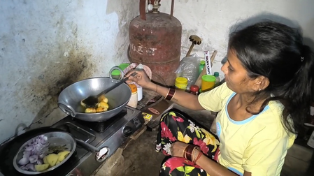 Ujjwala Yojana changes life of 'divyang' Veena Devi in Bihar's Muzaffarpur
