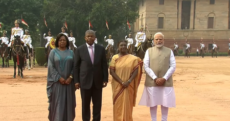 Important to strengthen cooperation between two countries: Angolan Prez Lourenco on State Visit to India
