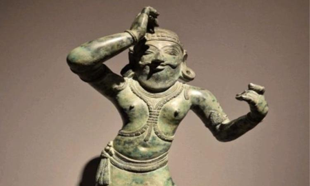 TN Idol wing stops auction of stolen Kannappa Nayanar idol in The Netherlands (Photo courtesy TN Police Idol Wing CID)