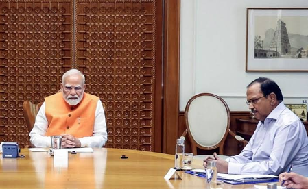 High alert on borders: Ajit Doval briefs PM Modi