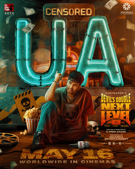 Censor Board clears Santhanam's 'Devil's Double Next Level' with clean U/A certificate