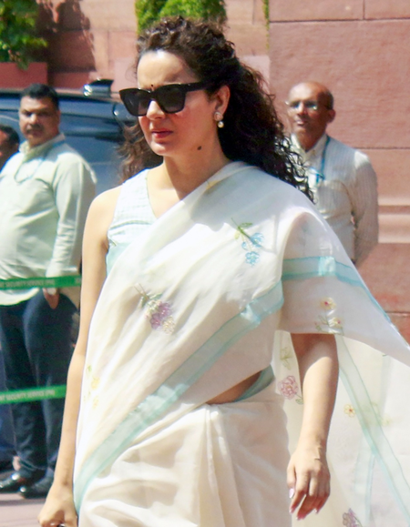 Kangana Ranaut shares footage of India's S-400 ‘Sudarshan Chakra’ in action near Amritsar	