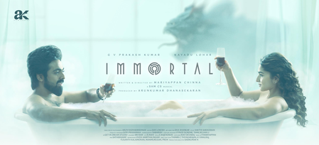 G V Prakash, Kayadu Lohar's film titled 'Immortal'PC: GV Prakash X