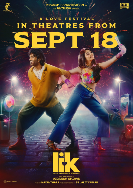 Vignesh Shivan's 'Love Insurance Kompany' to hit screens on September 18