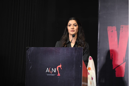 I had to make an effort to slow down my speaking pace while shooting for 'The Verdict', says Varalaxmi Sarathkumar