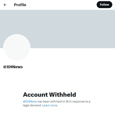 India blocks X accounts of Chinese state media for spreading Pakistani propaganda, fake news