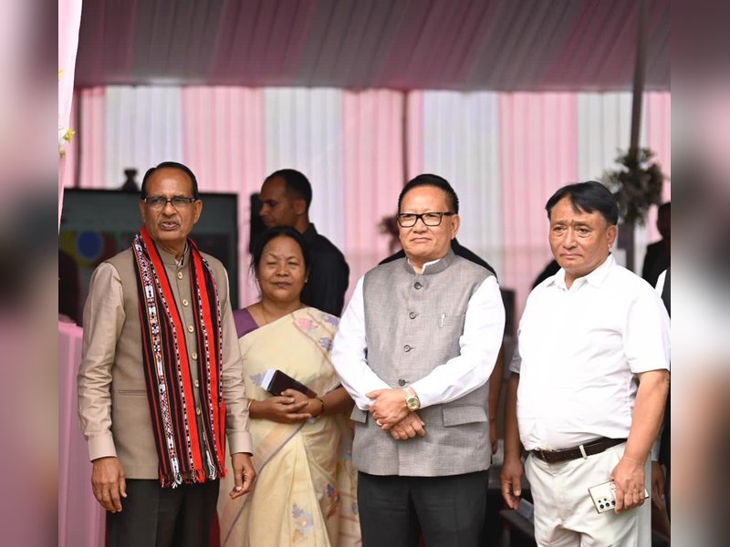 Union Agriculture Minister announces Rs 380 crore for Nagaland farmers, assures overall development (Photo courtesy Nagaland Deputy CM's X handle)
