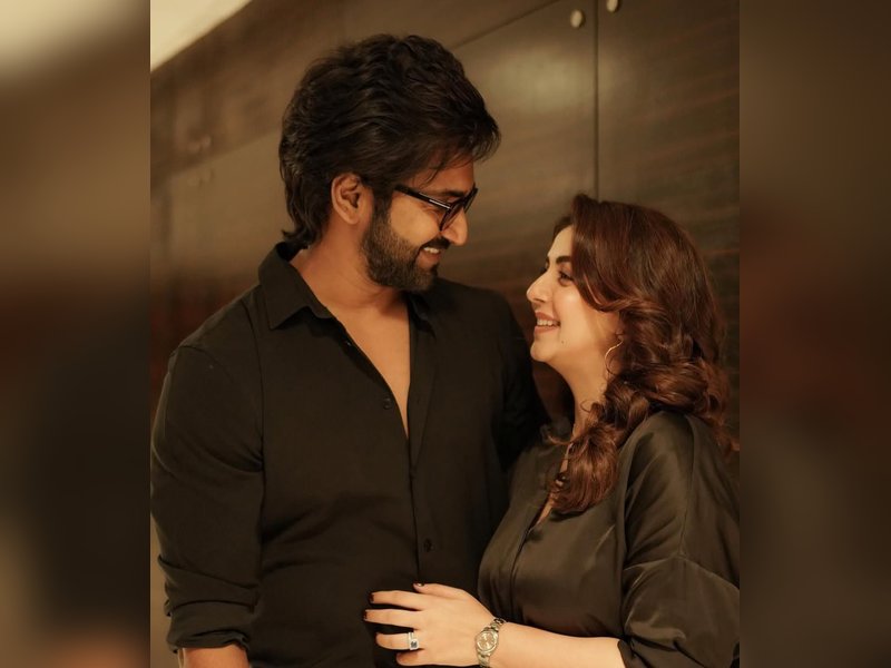 Actress Nikki Galrani pens adorable post for husband Aadhi on their third wedding anniversary