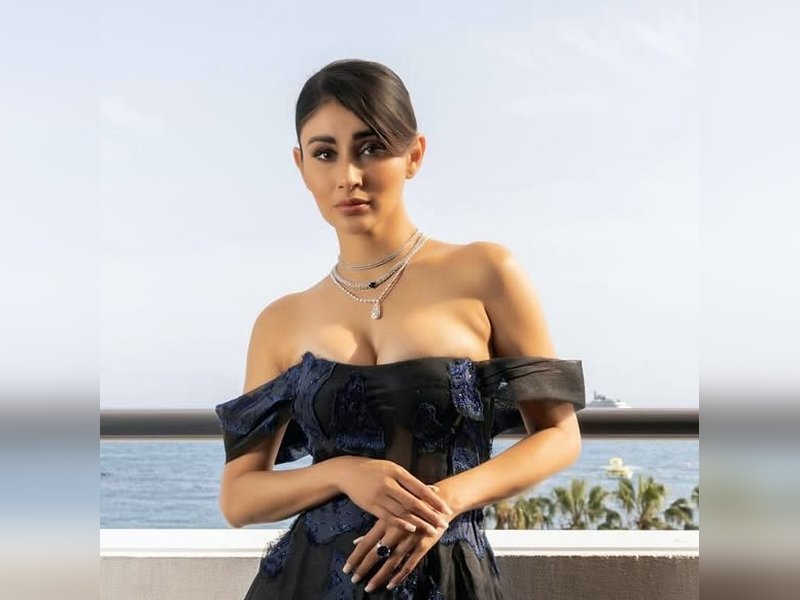 Mouni Roy goes dramatic in black for ‘special night’ in Cannes 2025