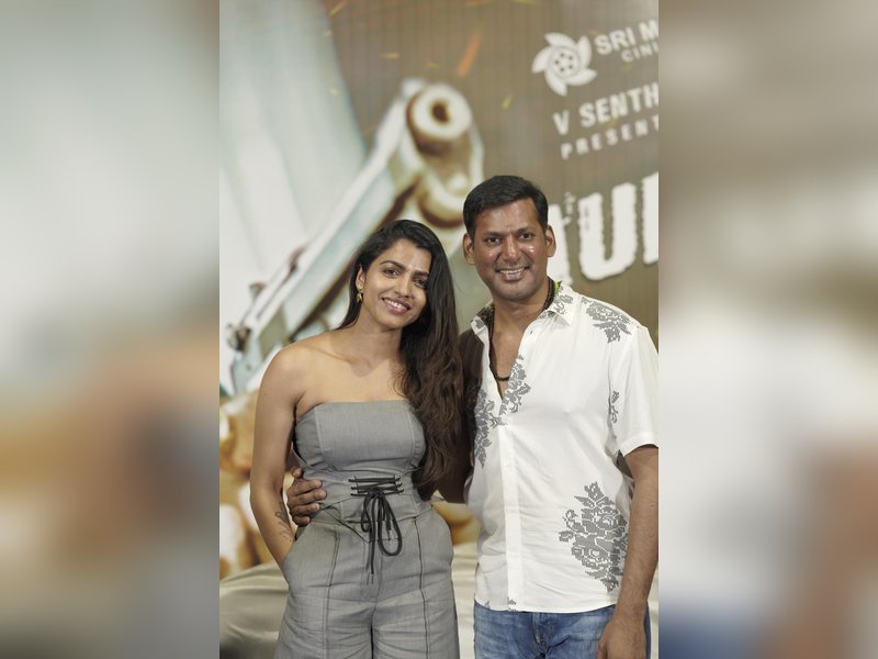 I wholeheartedly love Sai Dhanshika, says actor Vishal as couple announce August 29 as wedding date