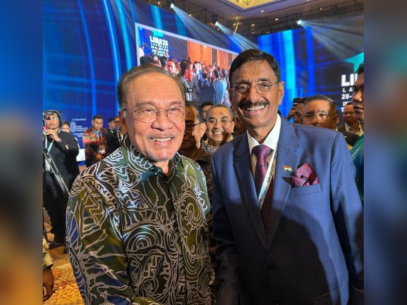 India at LIMA 2025: Union Minister Sanjay Seth meets Malaysian PM Ibrahim