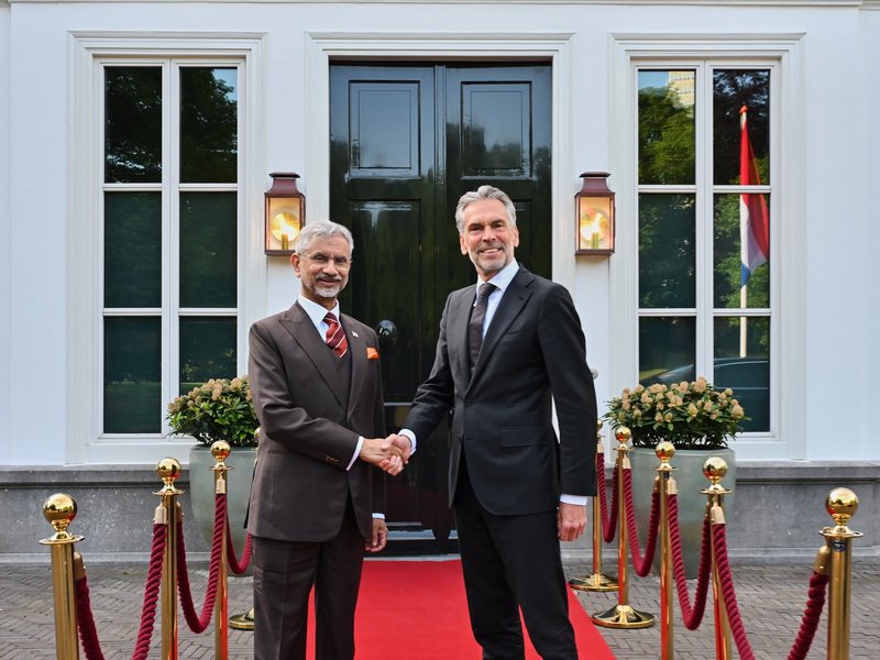 EAM Jaishankar meets Dutch PM Dick Schoof, thanks Netherlands for strong stand against terrorism
