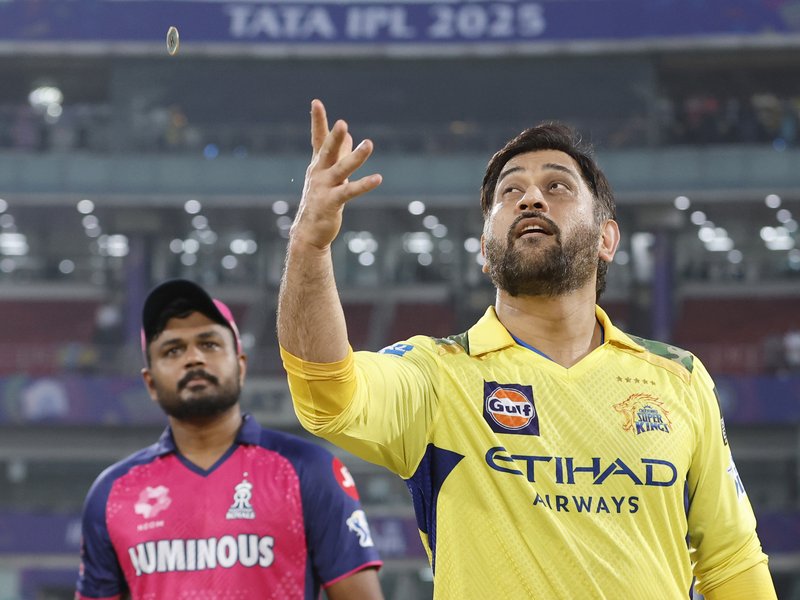 Yudhvir comes in as Rajasthan Royals elect to bowl against Chennai Super Kings in Indian Premier League (IPL) match at the Arun Jaitley Stadium in New Delhi on Tuesday. Photo credit: IPL/X