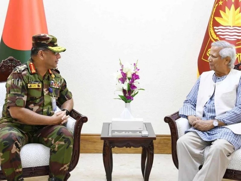 In address to officers, Bangladesh Army Chief draws red lines for Yunus regime