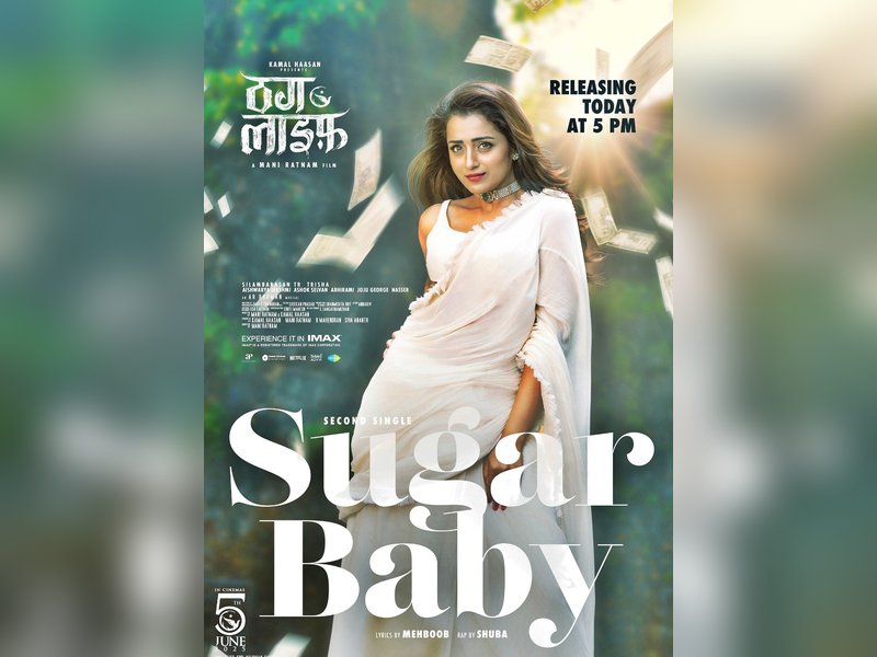 Trisha Krishnan brings infectious charm to ‘Sugar Baby’ from ‘Thug Life’	