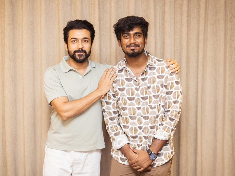 Director Abishan Jeevinth meets Suriya; Says 'Something inside me healed today'	