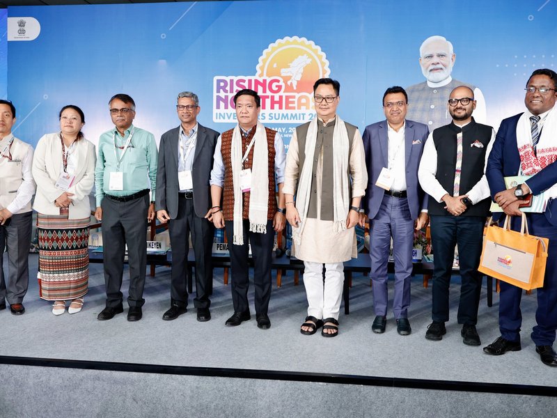 Northeast India emerging as major economic hub: Union Ministers (Photo courtesy Union Minister Kiren Rijiju X handle)