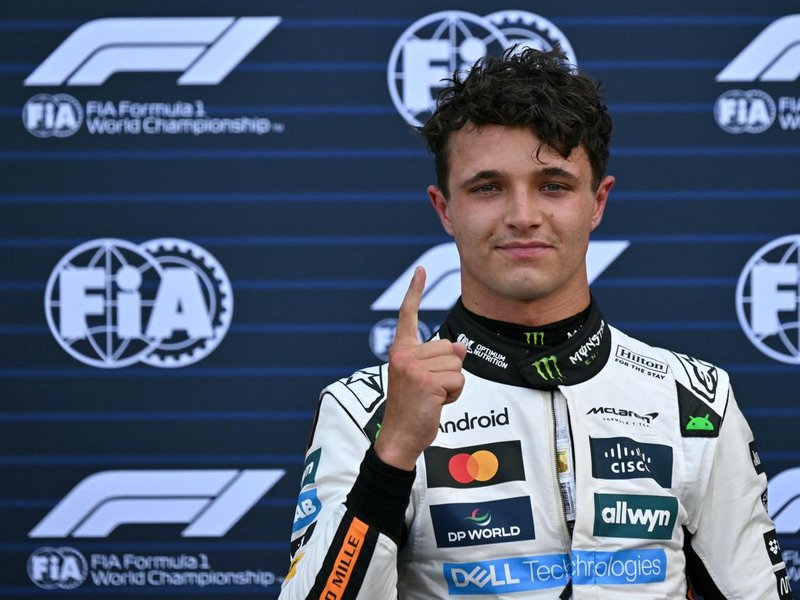 Lando Norris delivers lap record during Qualifying race to seal pole in the at Monaco Grand Prix in Monaco on Saturday. Photo credit: Formula 1 