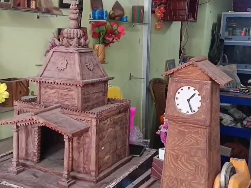 Uttarakhand: Divyang Jeevan Joshi creates artwork on pine bark, PM Modi salutes his spirit