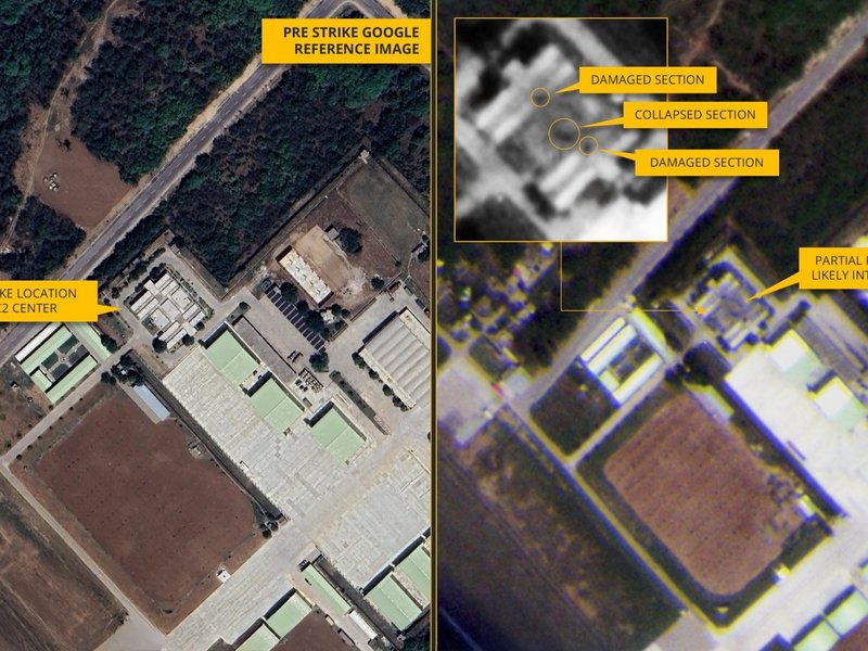 New satellite image shows structural damage to Command & Control building at Pak’s Murid airbase