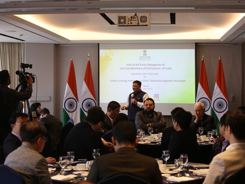 Indian delegation briefs South Korea's leaders, think tanks on Operation Sindoor