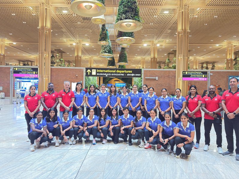 Salima-led India women's hockey team leaves for European Leg of FIH Pro League. Photo credit: Hockey India