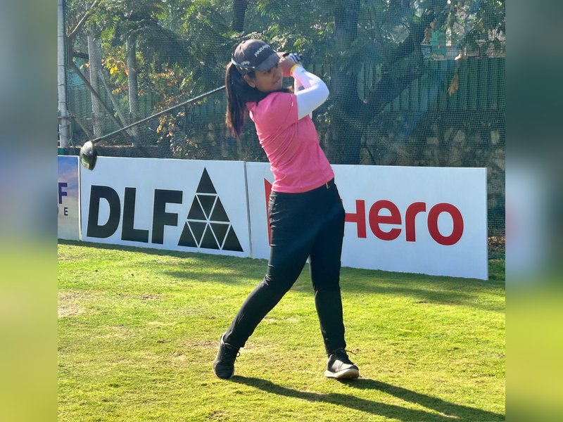 Vani Kapoor looks at a four-in-a-row feat in Seventh leg of Women’s Pro Golf Tour starting at the Jayachamaraja Wadiyar Golf Club, Mysuru, on Thursday. Photo credit: www.golfxyz.in 