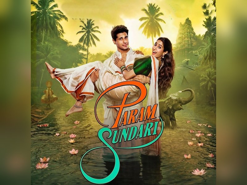 Sidharth Malhotra, Janhvi Kapoor’s ‘biggest love story’ ‘Param Sundari’ unveiled 
