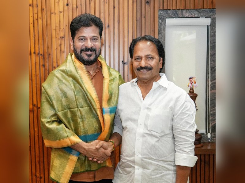 Producer A M Rathnam meets Telangana CM; Requests film ticket price hike in Telangana	