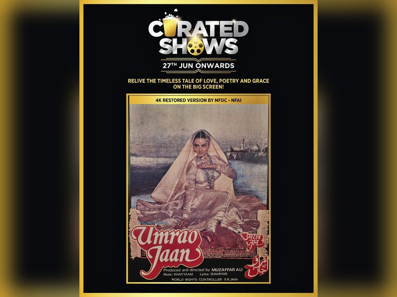 Rekha's 'Umrao Jaan' restored in 4K resolution, to hit big screens on this date