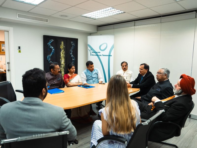 In Spain, Indian delegation interacts with people directly affected by terrorism