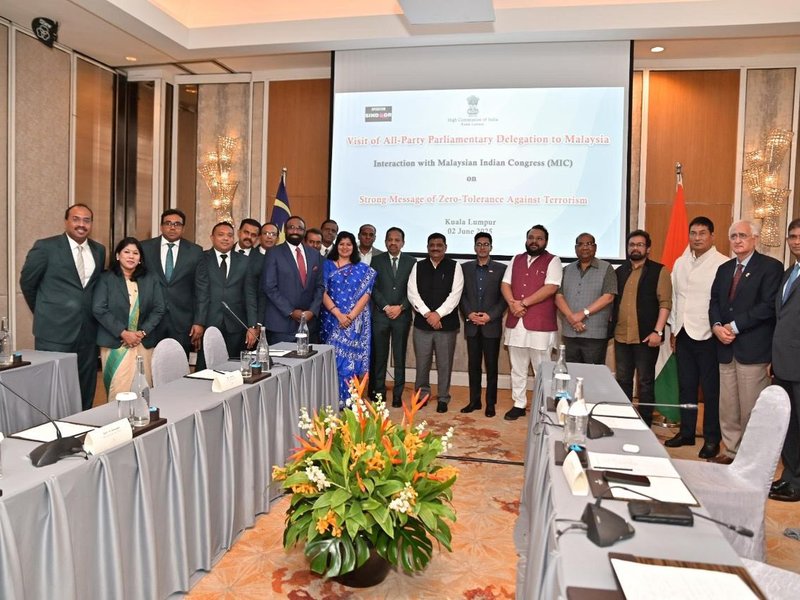 Indian delegation conveys India's stance on terrorism to Malaysian political leaders, think-tanks