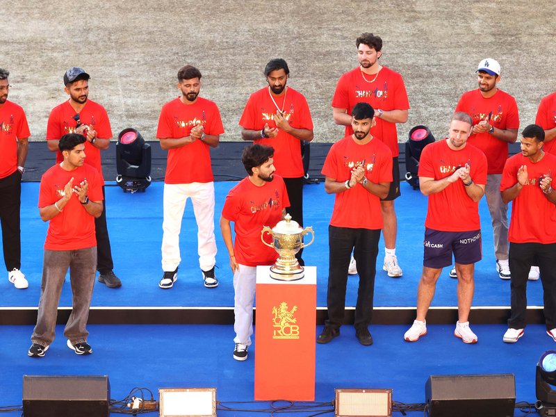 A consortium led by Aditya Birla Group has acquired Royal Challengers Bengaluru, which has both IPL and WPL teams, for Rs 16,660 crore, the company informed regulatory authorities on Tuesday. Photo credit: RCB